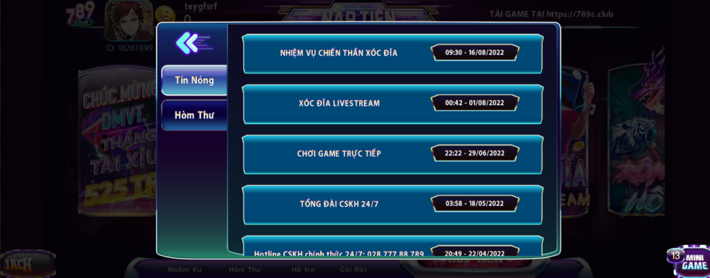 Thông tin về 789club
